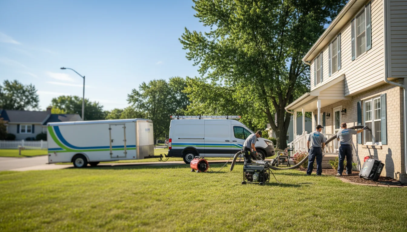 Flooded Basement Restoration And Cleanup With Repair in Ambrose, ND near me